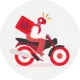 Ícone de seguro para moto